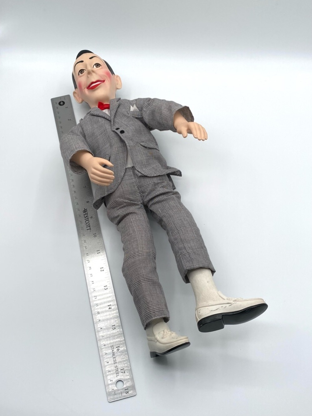 Vintage Pee-Wee Herman Pull String Talking Doll Voice is Fast - Picture 5 of 12